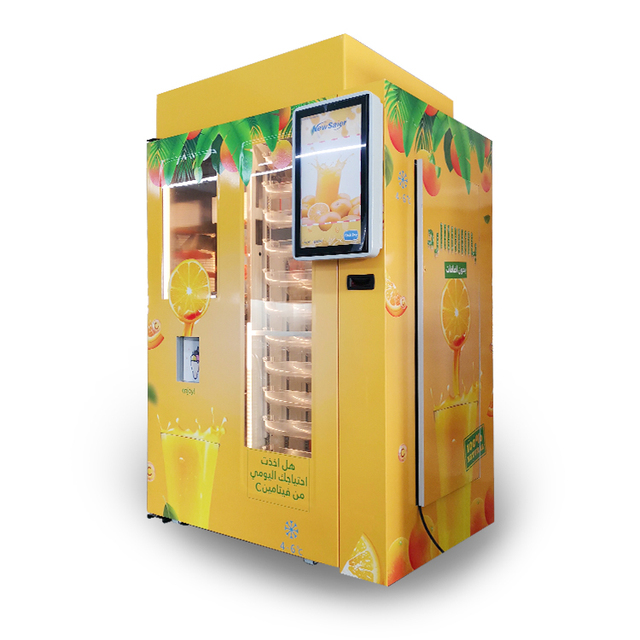 Freshly Squeezed Automatic Fresh Fruit Orange Juice Vending Machine Price,orange Juicer Vending Machine Automatic