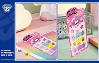 Étranges notes autocollantes pop-up US Monster PET, 6 motifs de dessins animés, marque-pages, étiquettes, 20 feuilles personnalisables |   Recruter