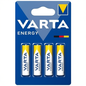 Piles alcalines Varta Energy AAA fabriquées en Allemagne - Product Image 2