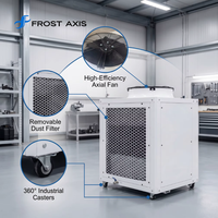 Frost Axis Industrieller Wasserkühler Kühlsystem 3,4KW 380V/220V -45~20°C für Fabrikeinsatz