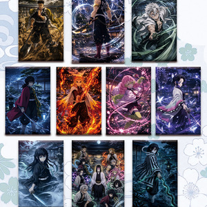 BY Demons and Slayered Cards Art Board Vending Machine Acrylic Party Supplies <span class=keywords><strong>Manga</strong></span> Cheap Katana Anime Mystery Boxes Board Games - Product Image 5