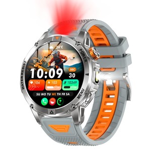 Montre connectée AK93 IP68, tracker d'activité avec moniteur de fréquence cardiaque, de tension artérielle et de SpO2, plus de 100 modes sportifs - Product Image 2