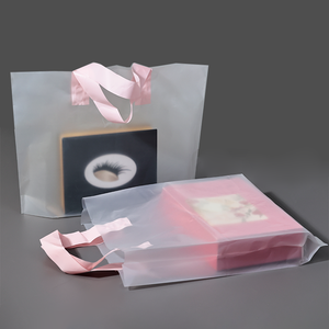 Изготовленный на заказ OEM ODM, Заводская Подарочная одежда, фирменная розничная продажа, пластиковая сумка, матовая сумка для покупок, Ресторан - Product Image 4