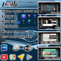 Caja de Interfaz Android Lsailt para Infiniti QX80 2018 con Youtube, Carplay y Android Auto
