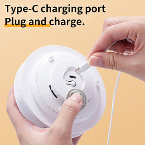 Jouet interactif rechargeable en plastique pour chat, motif dessin animé, avec plumes mobiles dissimulées, activé par le toucher, pour jeu de cache-cache - Product Image 5