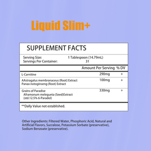 High Absorption Natural Slimming Oral Liquid Support Fat Metabolism Muscle Recovery Liquid Drink - Product Image 2