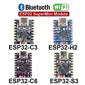 Modules de développement SuperMini ESP32-S3 ESP32-C3 ESP32-H2 ESP32-C6 à cœur unique, module WiFi BT Super Mini - Product Image 1