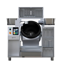 Machine de cuisson électrique professionnelle pour chef, sauteuse à économie d'énergie avec guidage vocal et surveillance intelligente 2026