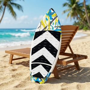 Nouvelle arrivée : planche de wake surf de qualité supérieure, personnalisée, en fibre de verre et mousse EPS, pour adultes. - Product Image 2