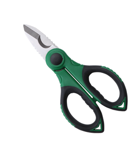 Tijeras Industriales Manuales EGDELINE ES-01 con Mango de TPR+PP, Resistentes al Óxido, Multiusos, para Cortar Alambre de Acero Inoxidable, con Muesca Óptica - Product Image 1