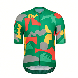 Jersey de Ciclismo con Logotipo Personalizado, Material Suave Transpirable que Absorbe la Humedad, Corte Deportivo para Eventos, Deportes al Aire Libre, Ciclismo de Carretera - Product Image 3