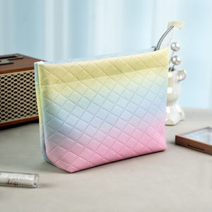 Coloré Gradient Cosmétique Grande Capacité Lavage Sac De Rangement Pochette De Maquillage - Product Image 2
