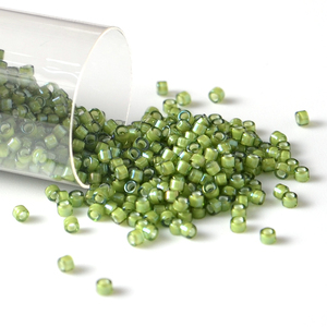 Perles <span class=keywords><strong>Miyuki</strong></span> en gros, rondes, 10g/tube, perles en verre <span class=keywords><strong>Miyuki</strong></span> Delica 11/0 pour la fabrication de bijoux - Product Image 1