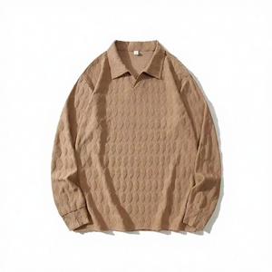 <span class=keywords><strong>Pull</strong></span> en polyester à col en V pour homme, <span class=keywords><strong>manches</strong></span> longues, <span class=keywords><strong>avec</strong></span> revers et motif à carreaux, automne 2024 - Product Image 1