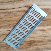 Grille de ventilation en aluminium sur mesure pour équipement de stockage d'énergie, avec persiennes intégrées, fabriquée par estampage de tôle