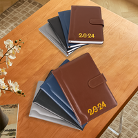Carnet A4 en papier de pierre noir, papeterie de voyage, carnet en cuir PU pour étudiants