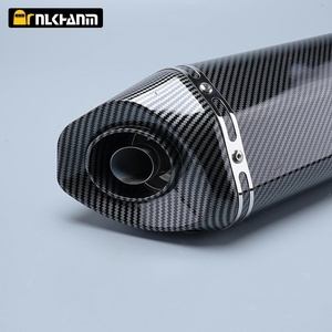 Nouveau système <span class=keywords><strong>d</strong></span>'échappement universel en acier inoxydable NLKHANM pour moto, silencieux long modifié AK avec DB <span class=keywords><strong>Killer</strong></span> pour Ninja250, Ninja400, MT07 - Product Image 5