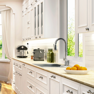 Juego de Almacenamiento de Cocina Plegable con Bisagras para Fregadero de Madera MDF Clásica Moderna de Indonesia 2025, Corredera para Cajones, Sala de Estar, Gimnasio - Product Image 1