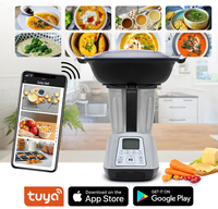 Robot culinaire électrique multifonctionnel à succès, mixeur, cuiseur à soupe, bol mélangeur en acier inoxydable, 12 vitesses, 3,5 L