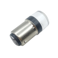 Clignotants LED pour voiture 1156/1157 3030 10SMD, feux de freinage pour moto et feux arrière haute luminosité avec lentille - 12V 6500-7500K