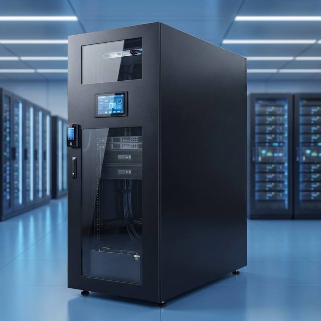 W-TEL High Density AI Integrated Micro Data Center | 10kW-20kW Precision Cooling Rack GPU Clusters IP55 3-Year Warranty CE/ROHS