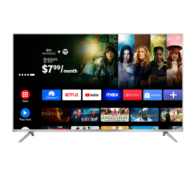 55 65 75 85 Inch 4K UHD Smart LED LCD TV with Wi-Fi for Home/Office/Hotel Use