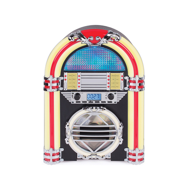 Mini Table Top Jukebox with Colorful Lights