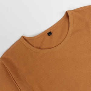 Set corto da <span class=keywords><strong>donna</strong></span> personalizzato in cotone di bambù due pezzi completo estivo da <span class=keywords><strong>donna</strong></span> Shorts in Jersey organico abiti <span class=keywords><strong>corti</strong></span> da <span class=keywords><strong>donna</strong></span> - Product Image 4