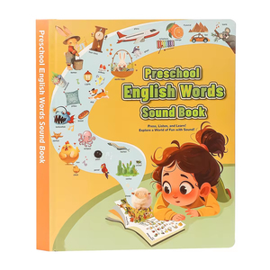 La vendita calda del lettore parlante di apprendimento dell'audiolibro utilizza il pulsante elettronico per bambini - Product Image 1