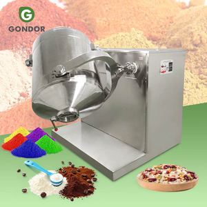 เครื่องผสมแบบหมุนผงแห้งสามมิติ สแตนเลส สำหรับถั่วลิสง รุ่น 3D Mixer - Product Image 1