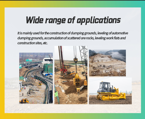 <span class=keywords><strong>Bulldozer</strong></span> sur chenilles HW13D 130HP, 13,7 tonnes, avec lame hydraulique <span class=keywords><strong>de</strong></span> 3,7 m³ pour l'exploitation minière et la construction, CE ISO - Product Image 6