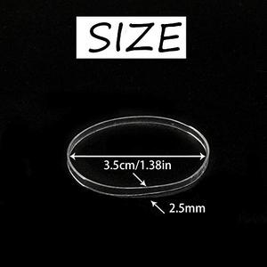 Fabbrica Certificata BSCI Lirong, Elastici per Capelli Riciclati Durevoli Senza Danni ai Capelli per Ragazze e Bambini (Trasparenti) - Product Image 2