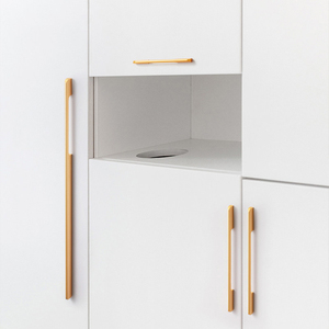 Nordic Style Long Aluminum Alloy Extended Pull Handle Furniture <strong>Door</strong> Handle for Cabinet Drawer Wardrobe Closet Kitchen Bedroom - Product Image 3