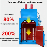 Presse verticale hydraulique 20 tonnes pour le recyclage des déchets de papier, carton, plastique, aluminium, acier inoxydable – Machine compacteuse énergétique