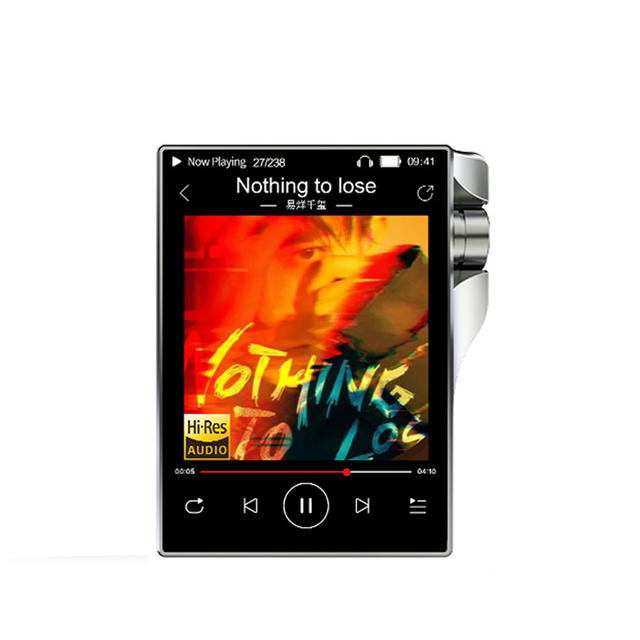 Q3 Digital HiFi MP3 Player DSD256 Lossless Player 2.4 Inch Touch Screen Built in 32GB Memory Hi Res Audio Player 24Bit 192kHz