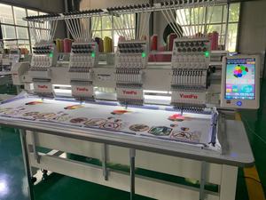 Tự Động Tajima 4-Đầu Kỹ Thuật Số Sử Dụng Nhà Máy Thêu Điều Kiện Mới 1200 Tốc Độ Rpm Cho Bán Lẻ - Product Image 5