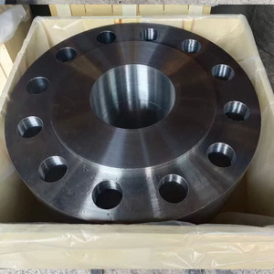Acero al Carbono Forjado Industrial de <span class=keywords><strong>14</strong></span>'', 16'', 18'' ASME B16.5 A105 A105N <span class=keywords><strong>FF</strong></span>/RF de Alta Tensión 900 #   1500 #   Brida deslizante con superficie pintada - Product Image 4