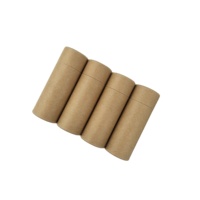 50ml Biodégradable Recyclable Remplacement Baume À Lèvres Déodorant Bâton Conteneur Papier Push up Tube