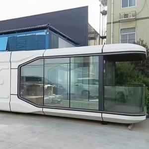 Casa de cápsula espacial a precio de fábrica, 2 dormitorios con cocina, nueva casa móvil de cápsula espacial de trabajo - Product Image 5