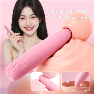 Vibratore in Silicone Full Liquid, un giocattolo per adulti Premium da <span class=keywords><strong>donna</strong></span> con ricarica USB, ideale per <span class=keywords><strong>momenti</strong></span> intimi quotidiani - Product Image 2