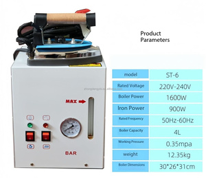 Plancha de Vapor Eléctrica Portátil de Alta Velocidad de 4L, Mini Plancha Industrial con Nuevo Motor, Plancha de Vapor Vertical para Ropa - Product Image 5
