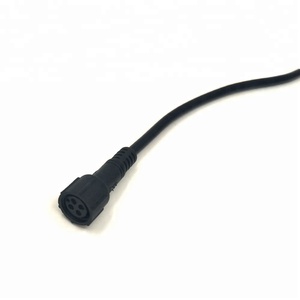 12 V <span class=keywords><strong>2</strong></span> broches 3 broches 4 broches snap IP65 LED éclairage extérieur de bande de câble de coin connecteur étanche - Product Image 2