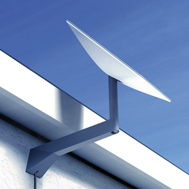 Durable Starlink Satellite Dish Extended Wall Mount Bracket for Secure Long-Wall Installations with Stable Support