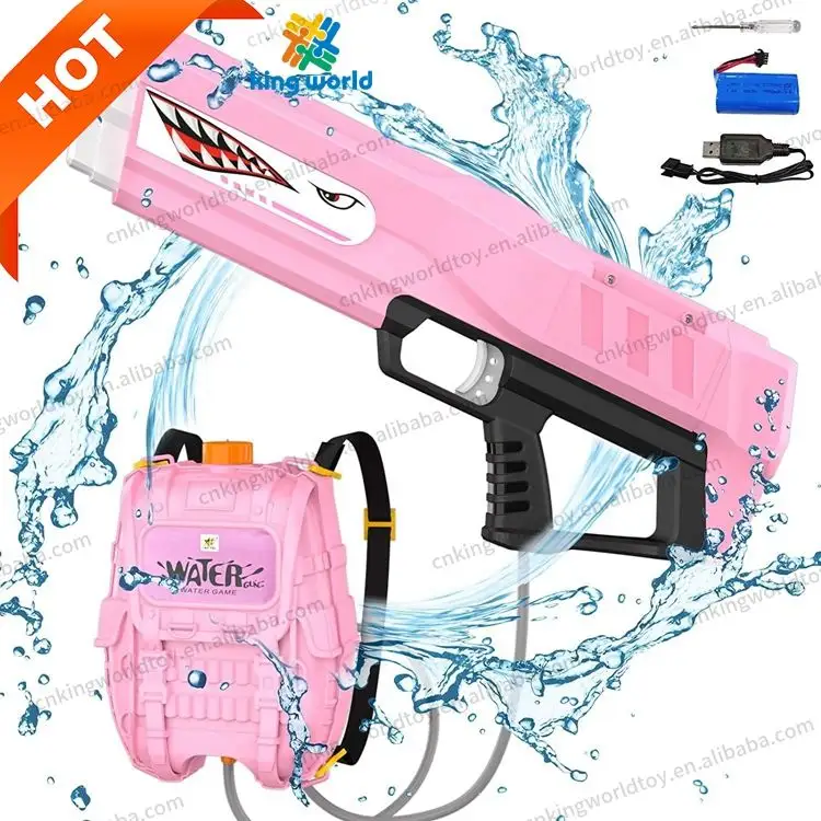 Pistola elétrica de brinquedo para uso ao ar livre, pistola automática de alta capacidade para crianças e adultos, pistola de brinquedo de verão com alcance de até 30 pés, 2500C