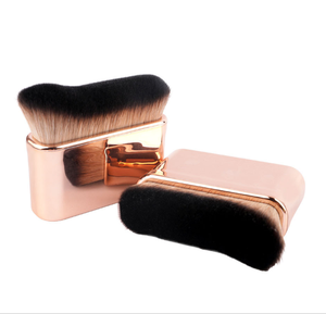 Professional Kabuki Face <strong>Brush</strong> for Cosmetic Makeup Powder <strong>Brush</strong> <strong>Blusher</strong> <strong>Brush</strong> with Soft Synthetic Hair and Wide Handle - Product Image 2
