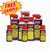 Lubrifiant multi-usages anti-rouille SANVO 400 ml, huile pénétrante en spray pour l'automobile, la marine, l'industrie, OEM, vente en gros, en vrac