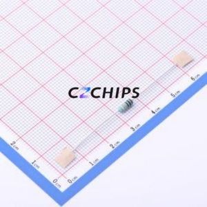 FKN50SJR-52-10R <b>Through</b>-<b>Hole</b> <b>Resistor</b> <b>Through</b> <b>hole</b> Component (THT),D2.4xL6.3mm Wirewound 10Ohm 5% 500mW - Product Image 2