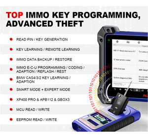 Programmateur de clés Autel IM608II Im608pro II, scanner OBD2, outil de diagnostic automobile pour toutes les voitures et programmation de toutes les clés perdues - Product Image 5
