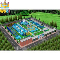 Parque Acuático Inflable de Alta Calidad con Diseño Expandible para Resorts de Verano