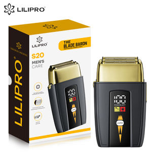 LILIPRO THE BLADE BARON S20 Afeitadora Profesional de Doble Cuchilla, Pantalla LED de Alta Calidad, Afeitadora Eléctrica de Láminas con Batería - Product Image 1